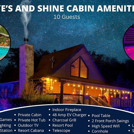 Ryes And Shine Bootlegger'S Cabin! Hot Tub* Pool* Arcade* Billiards *Ev * Pet Friendly 塞维尔维尔 外观 照片