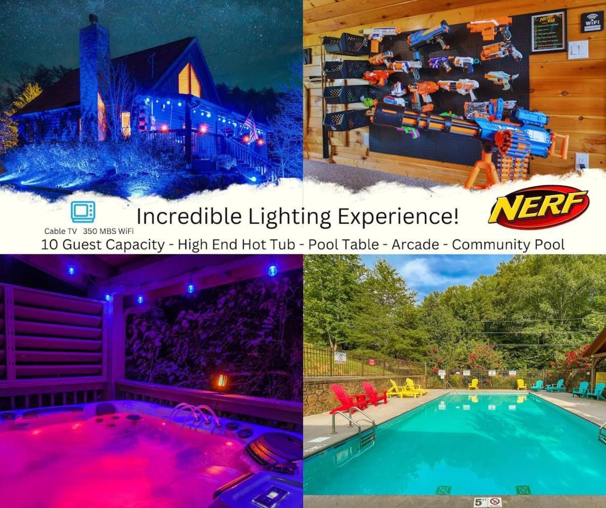 Ryes And Shine Bootlegger'S Cabin! Hot Tub* Pool* Arcade* Billiards *Ev * Pet Friendly 塞维尔维尔 外观 照片